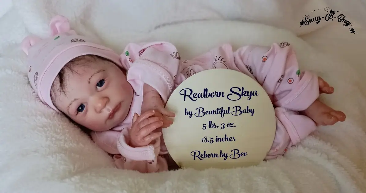 Realborn Skya Awake by Snug-A-Bug Reborns Too